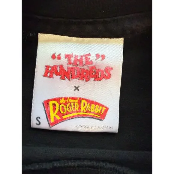The Hundreds x Who Framed Roger Rabbit Collab Tee Jessica Rabbit Embroidered S - Picture 4 of 10
